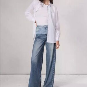 Rag&bone miramar terry Sofie wide leg pant
